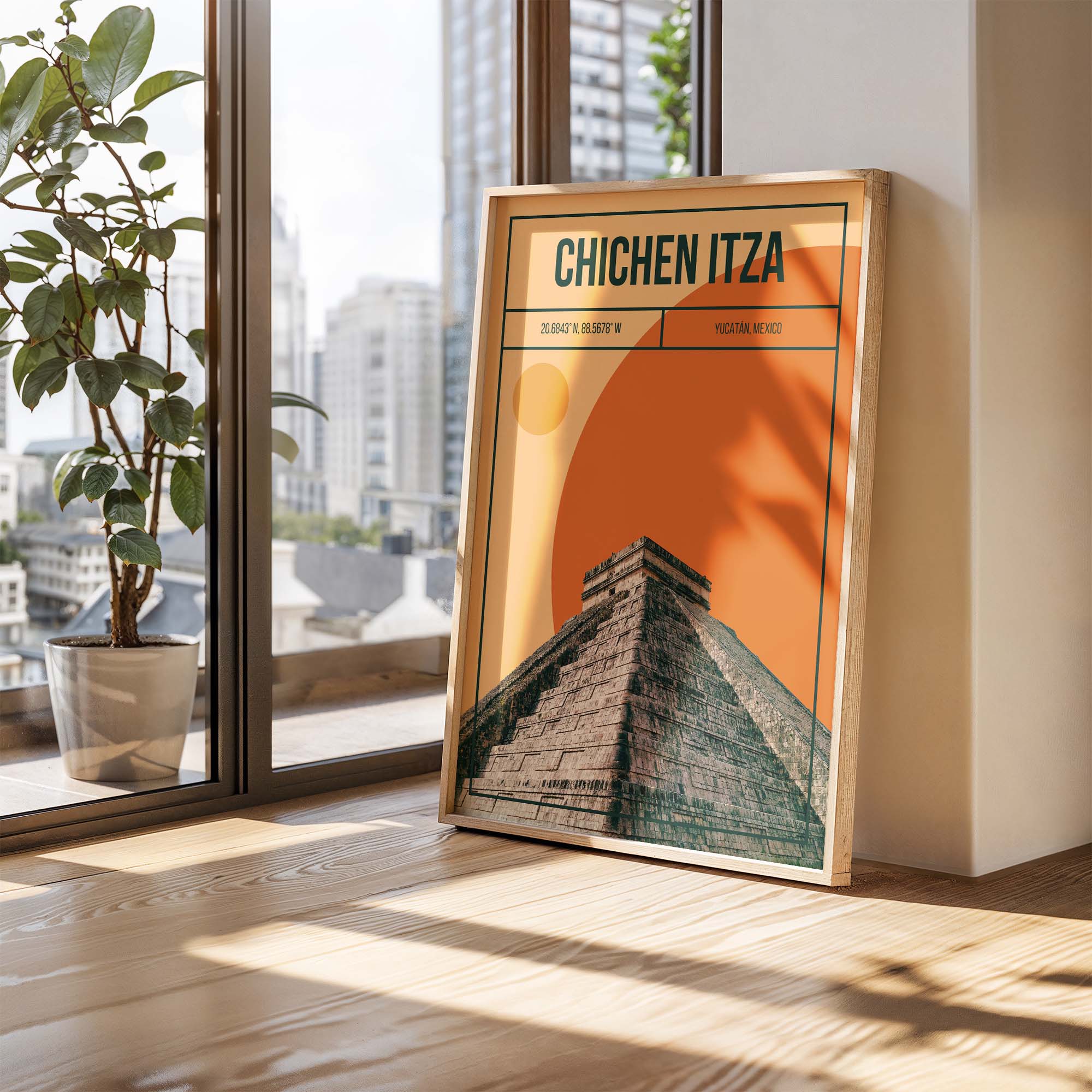 Chichen Itza Art Print | MMart