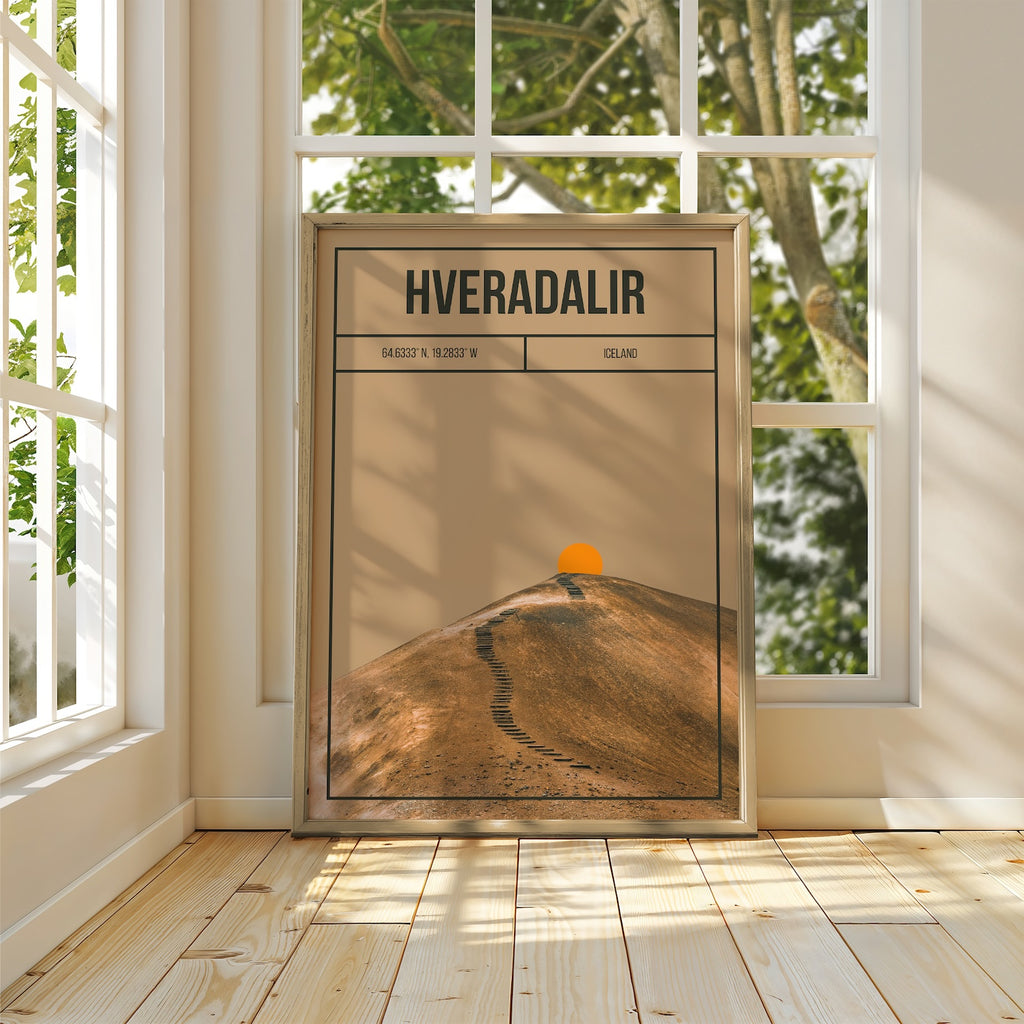 Hveradalir Art Print | MMart