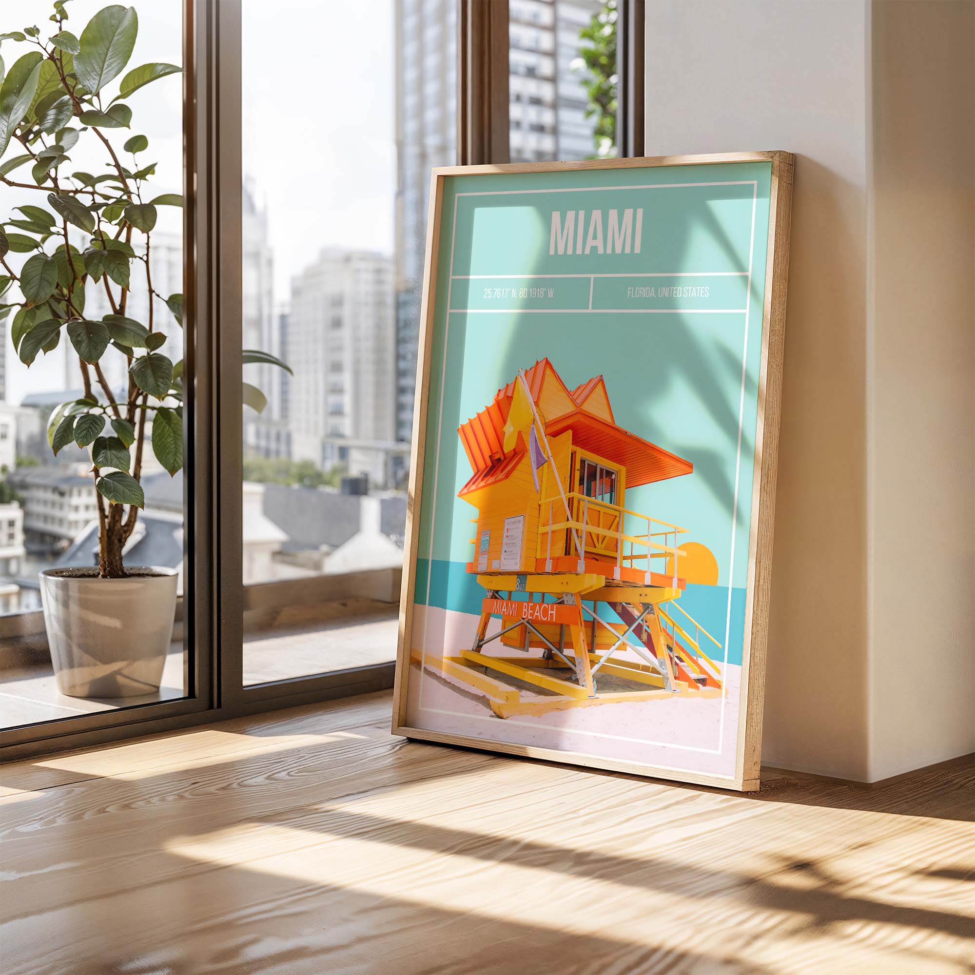 Miami Art Print | MMart
