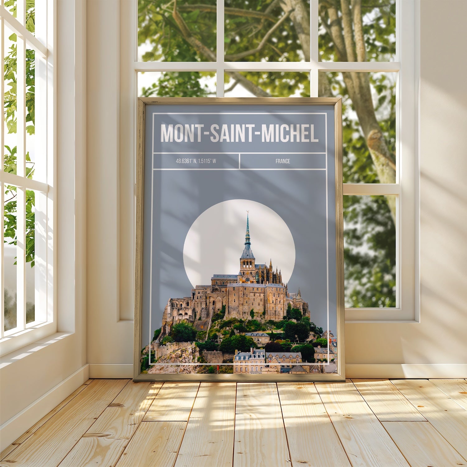 Mont-Saint-Michel Art Print | MMart