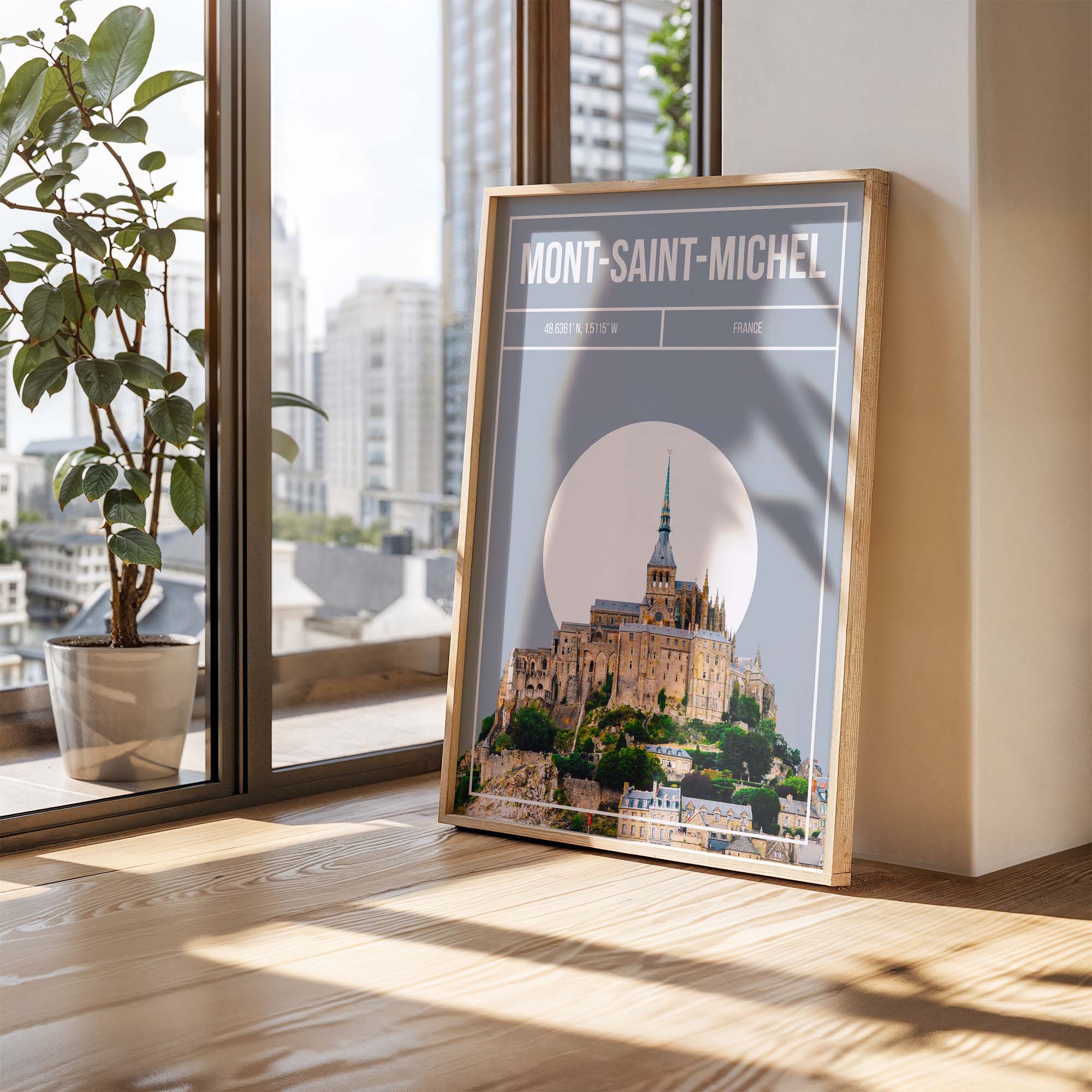 Mont-Saint-Michel Art Print | MMart