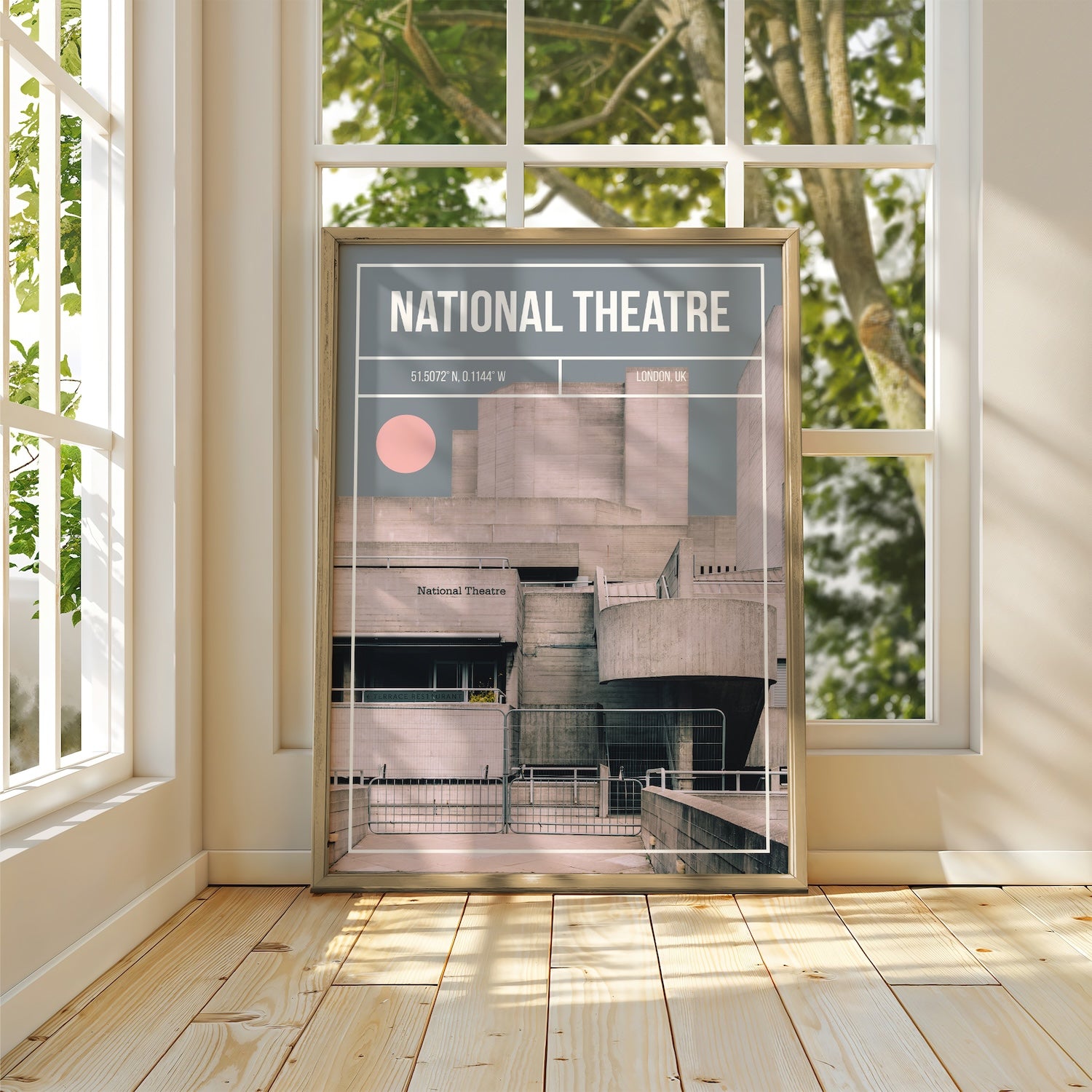 National Theatre Art Print | MMart