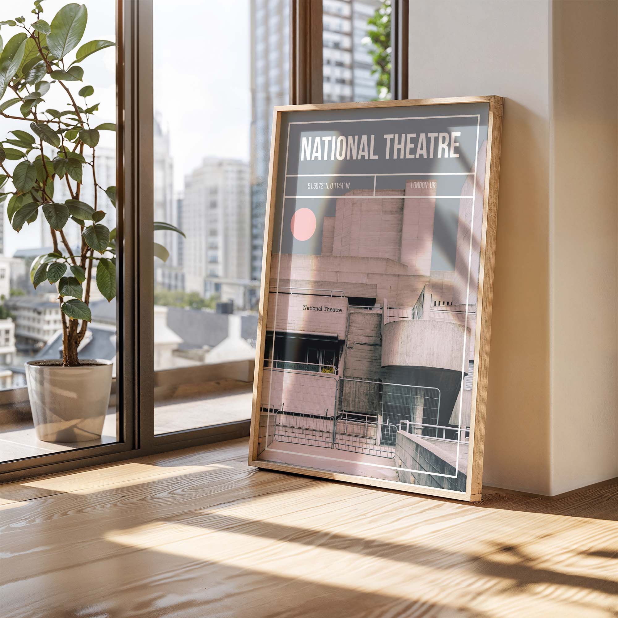 National Theatre Art Print | MMart