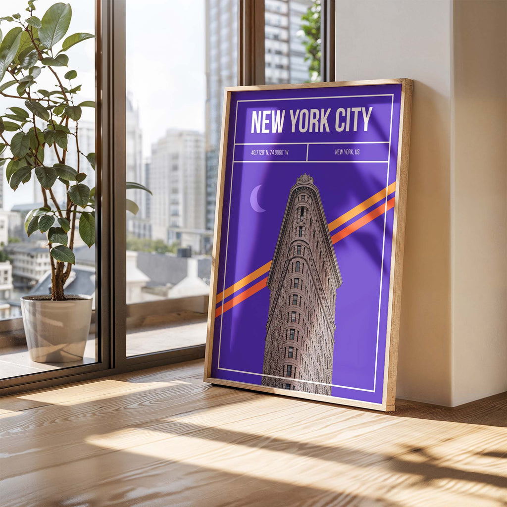 New York City Flatiron Building Art Print | MMart