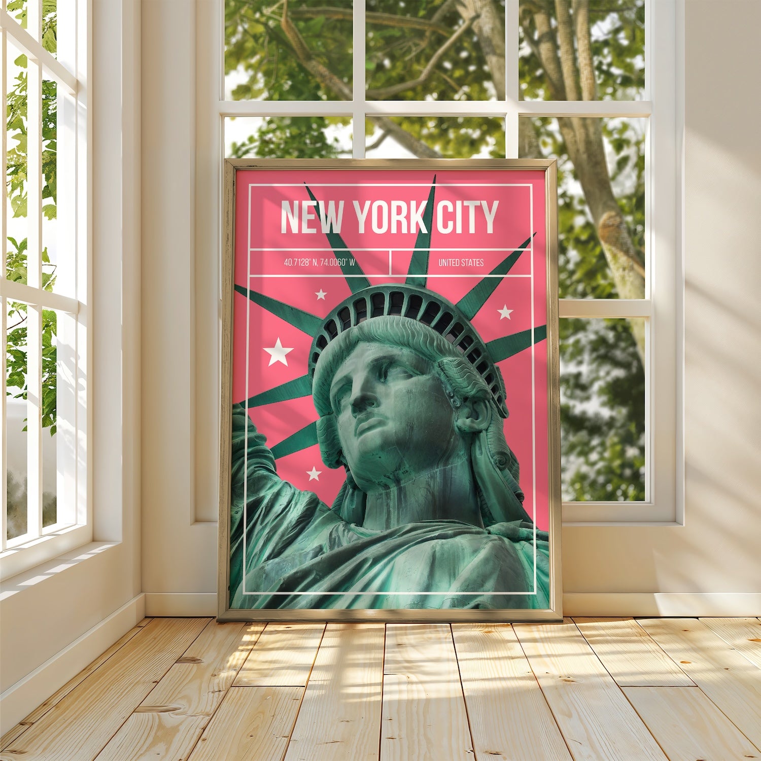 New York City Statue of Liberty Art Print | MMart