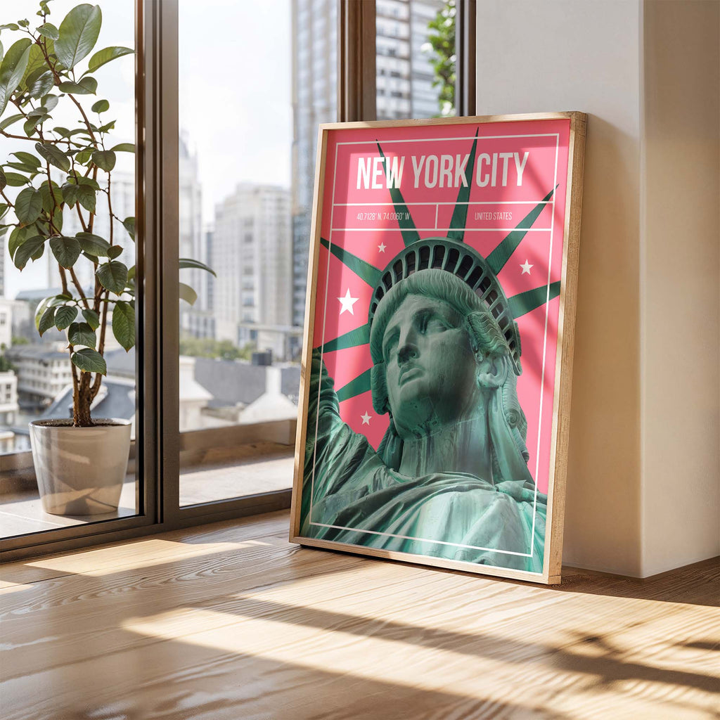 New York City Statue of Liberty Art Print | MMart