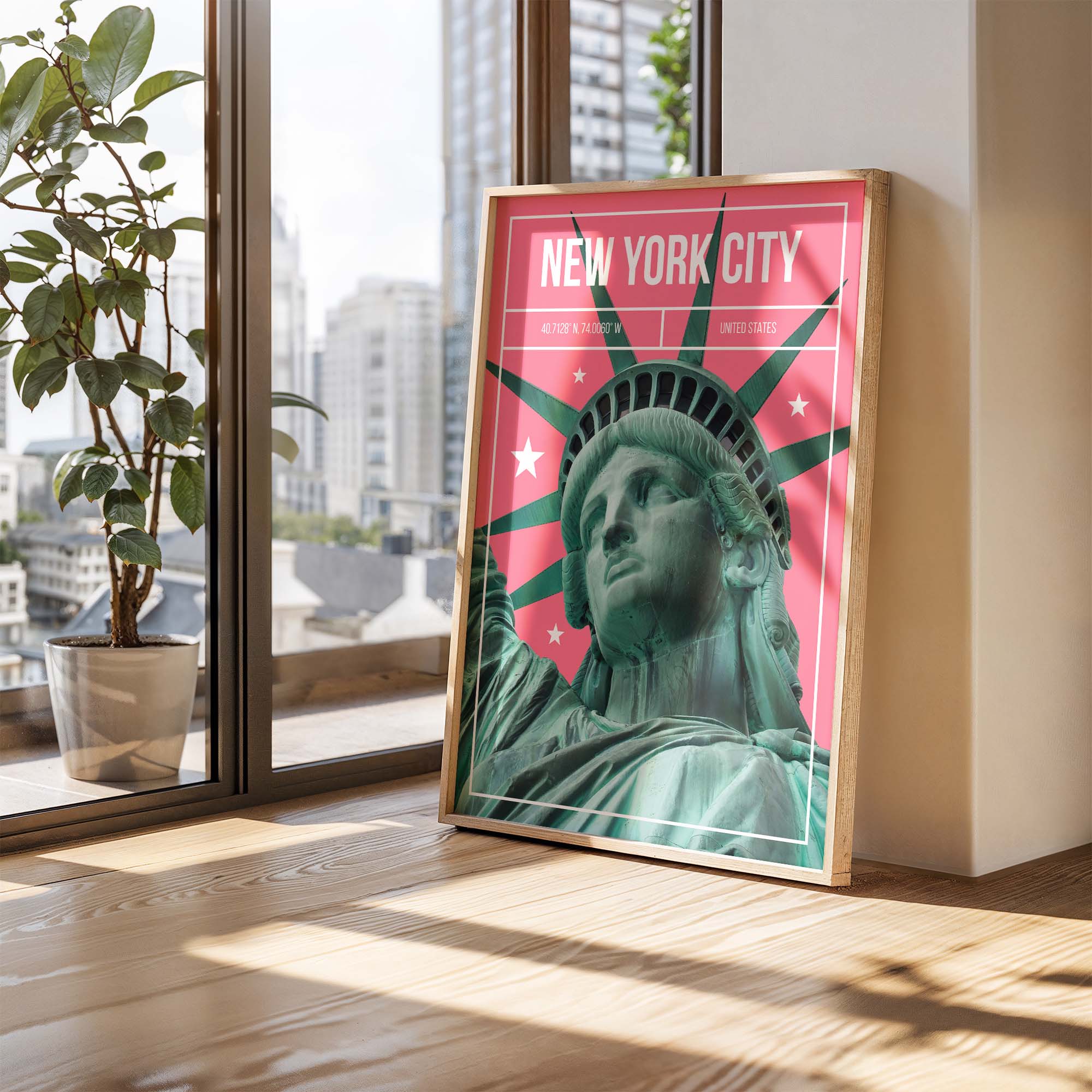 New York City Statue of Liberty Art Print | MMart