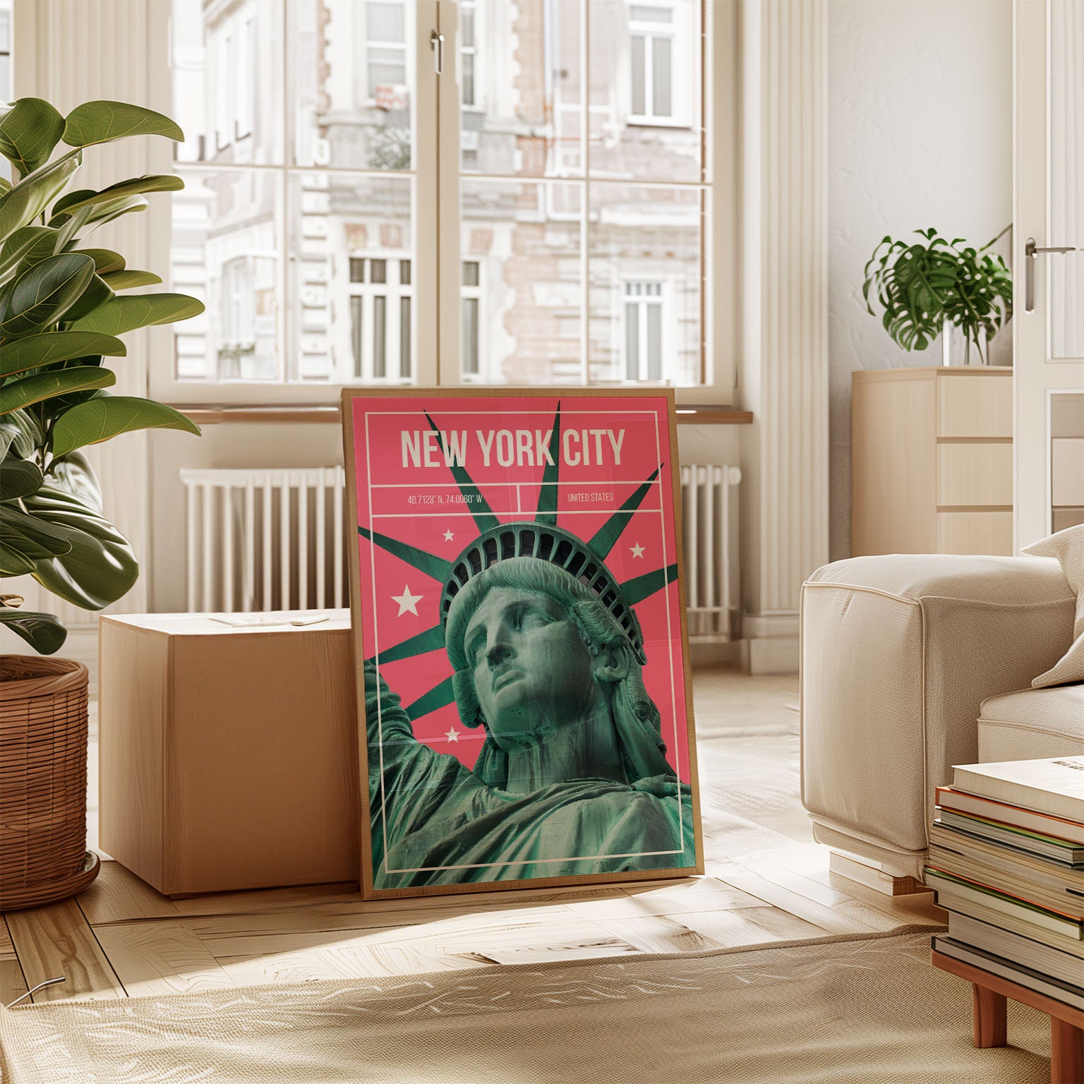 New York City Statue of Liberty Art Print | MMart