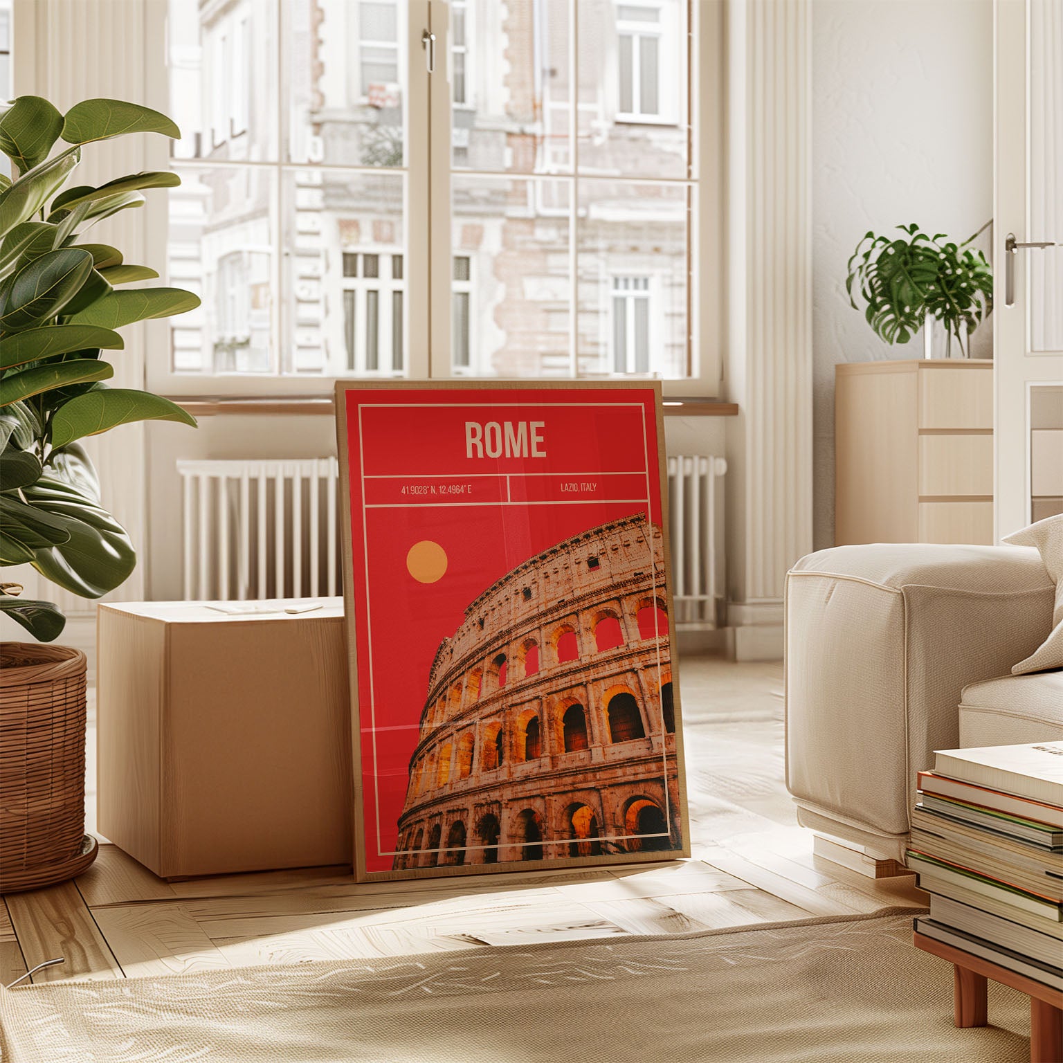 Rome Colosseum Art Print | MMart
