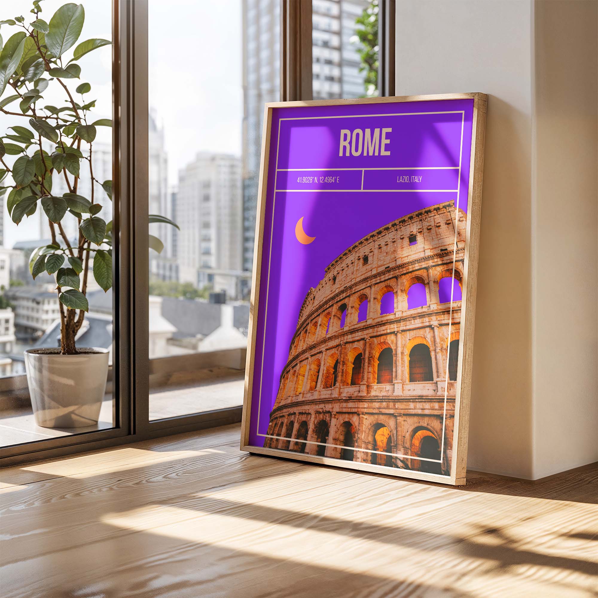 Rome Colosseum Art Print | MMart