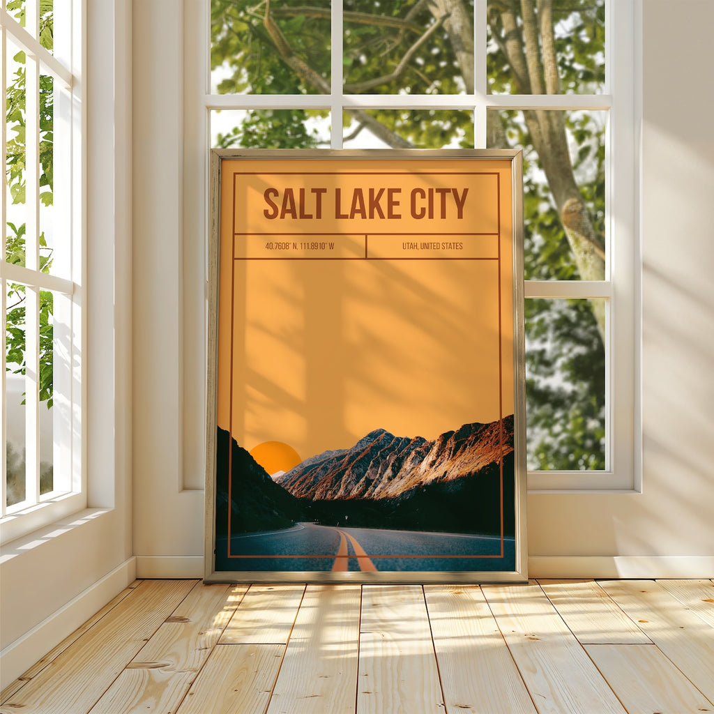 Salt Lake City Art Print | MMart