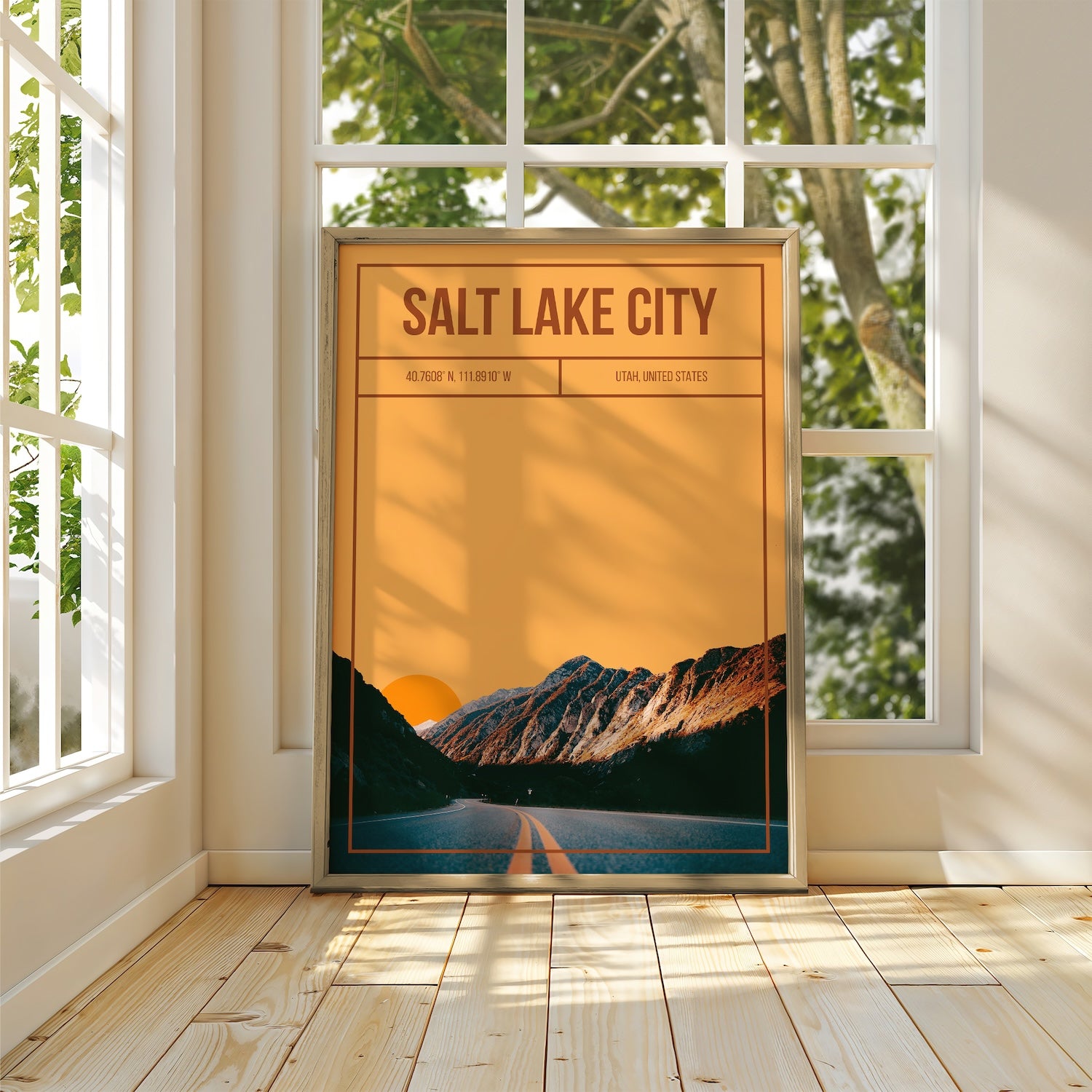 Salt Lake City Art Print | MMart