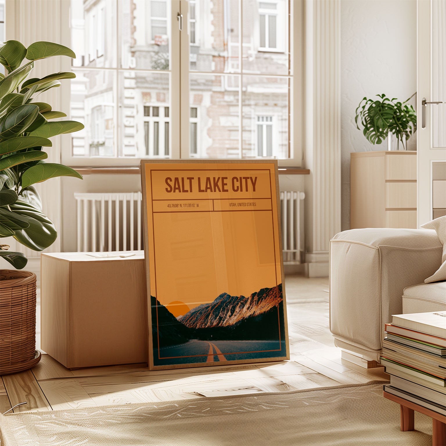 Salt Lake City Art Print | MMart