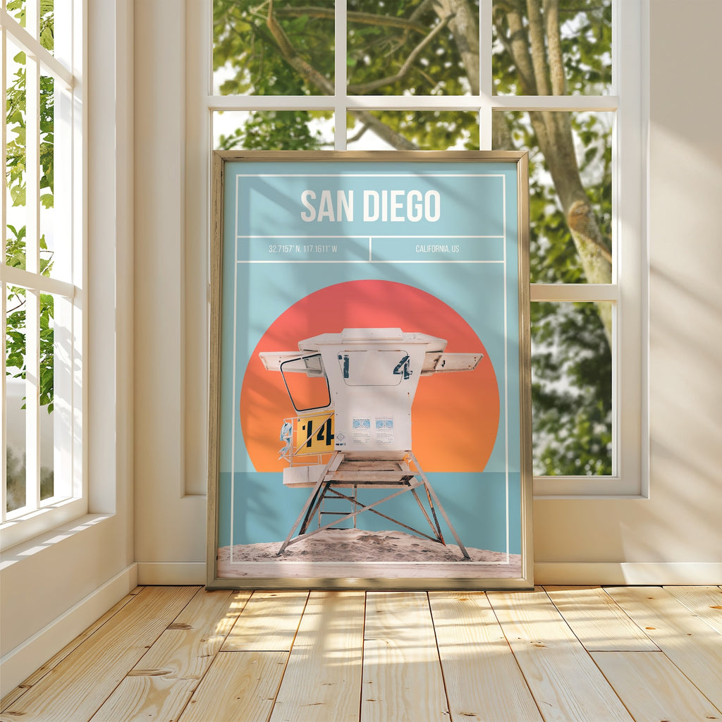 San Diego Art Print | MMart