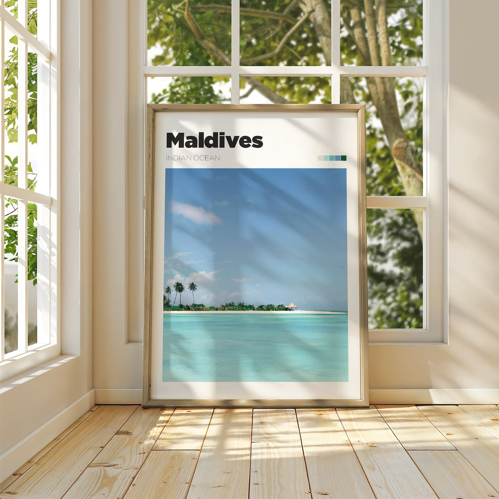 Maldives Art Print