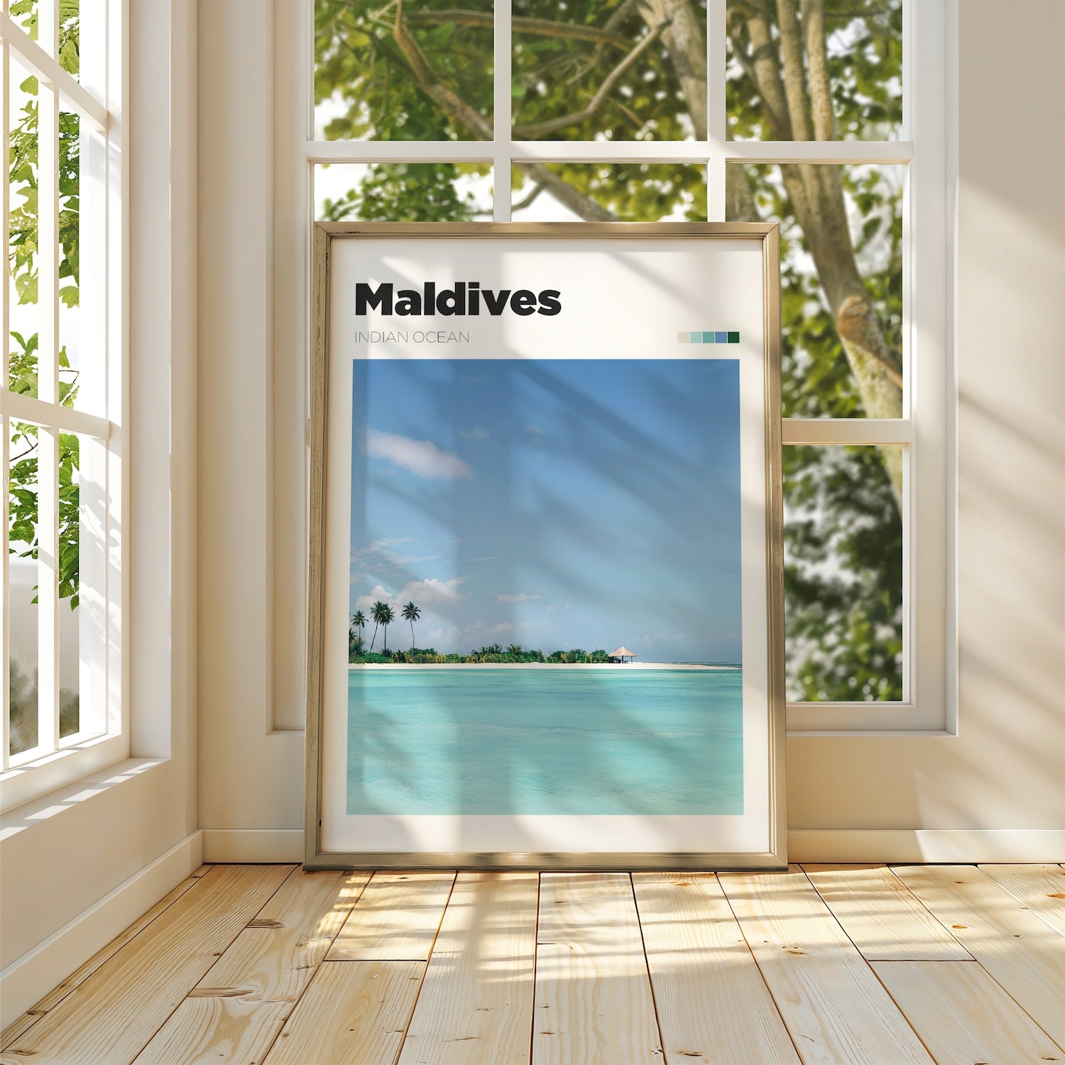Maldives Art Print