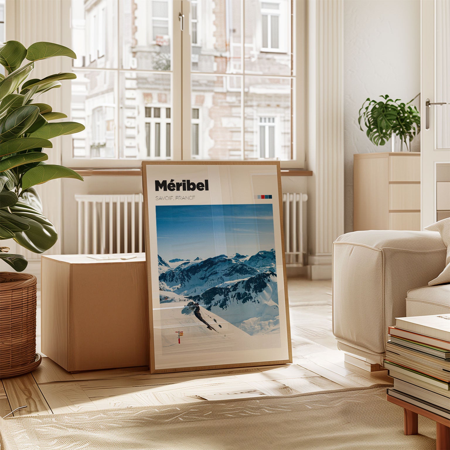 Méribel Art Print