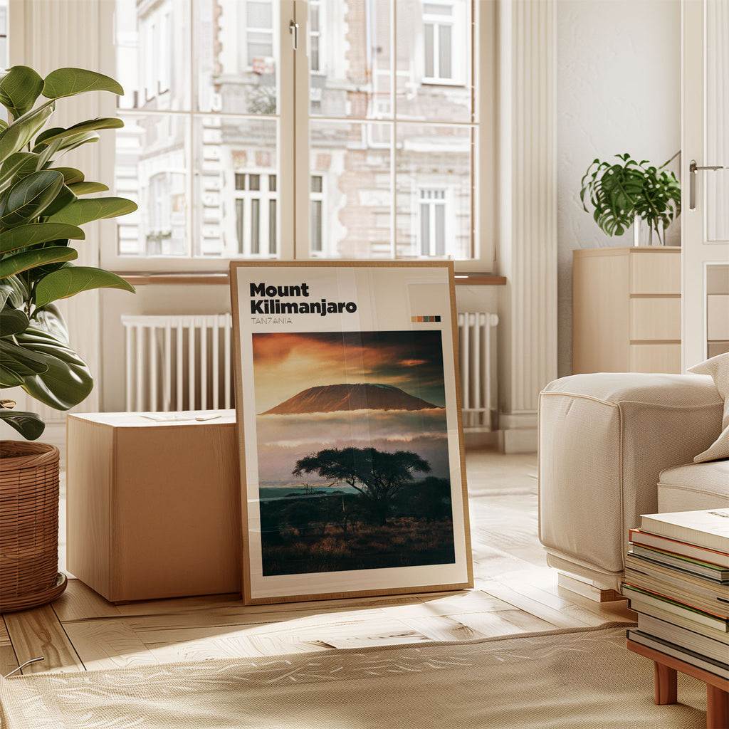 Mount Kilimanjaro Art Print