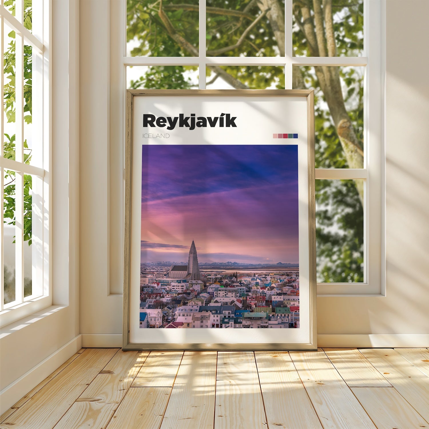 Reykjavik Art Print