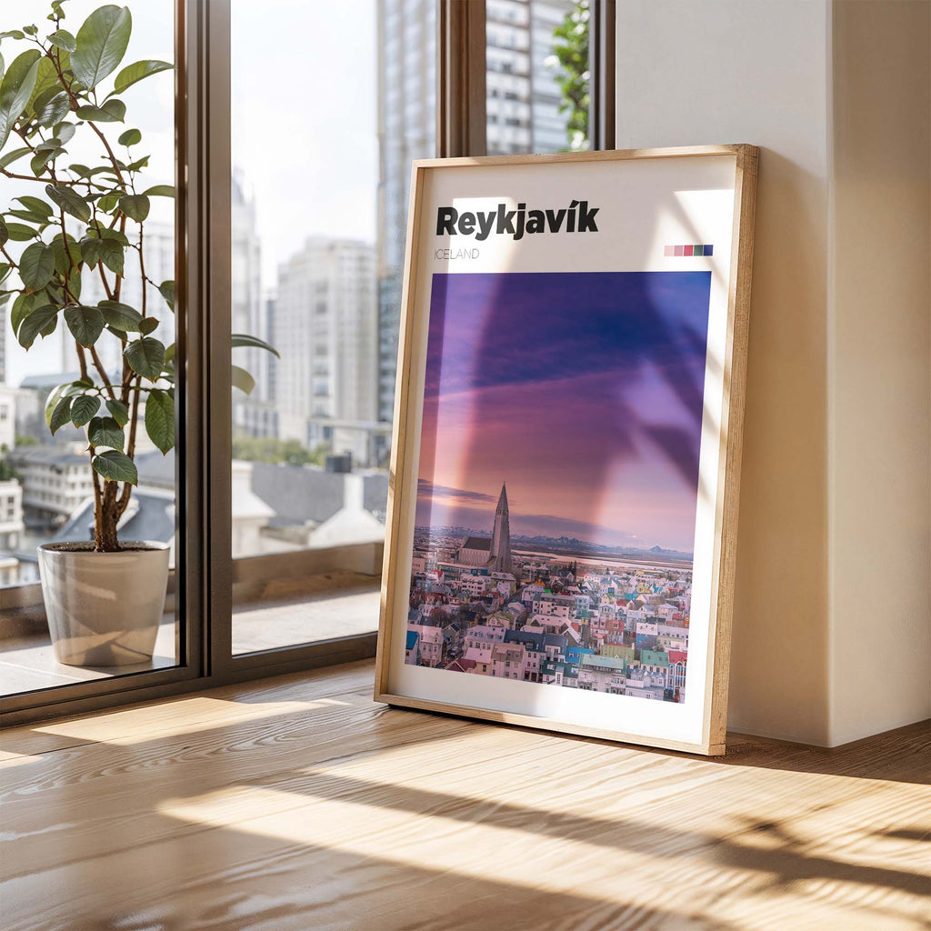 Reykjavik Art Print