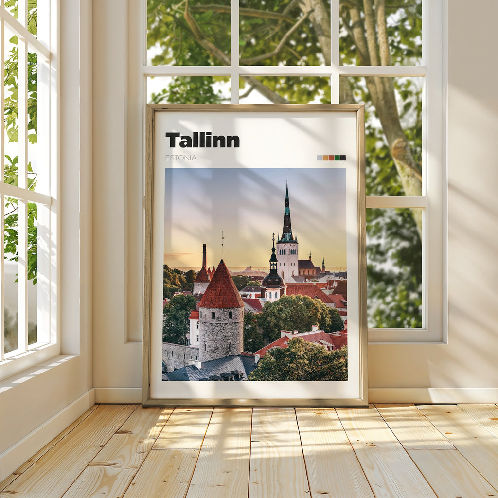 Tallinn Art Print