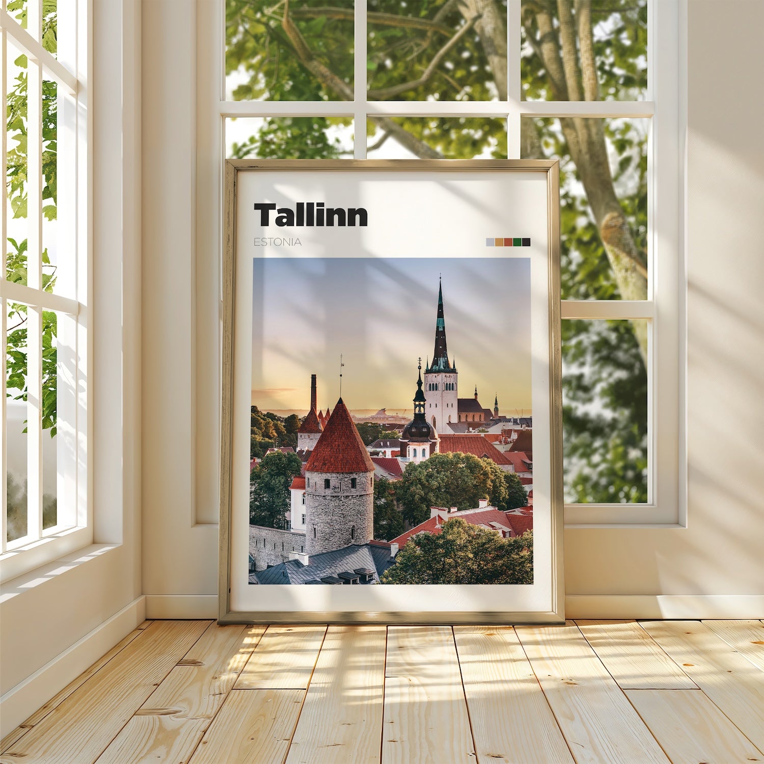 Tallinn Art Print