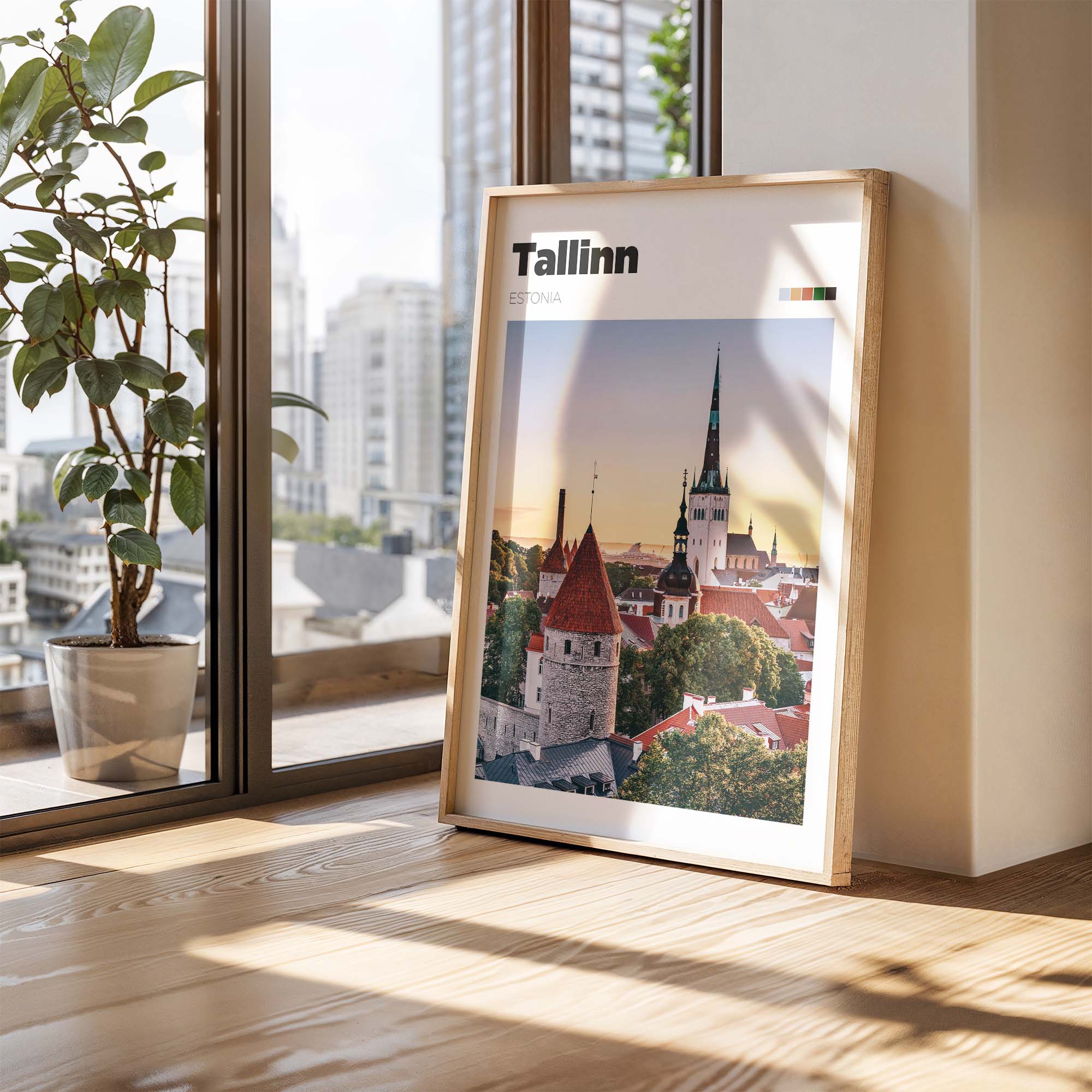 Tallinn Art Print