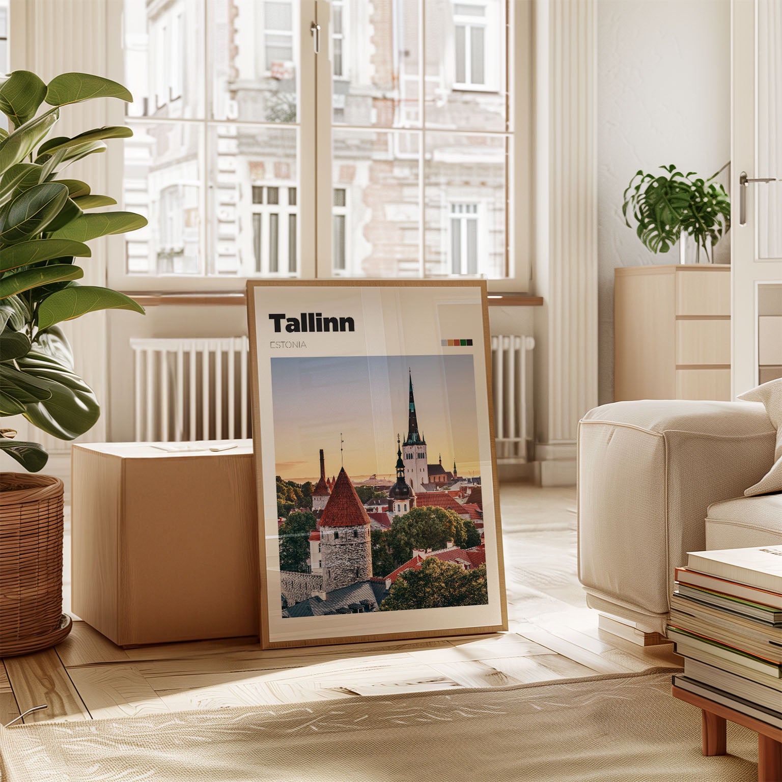 Tallinn Art Print