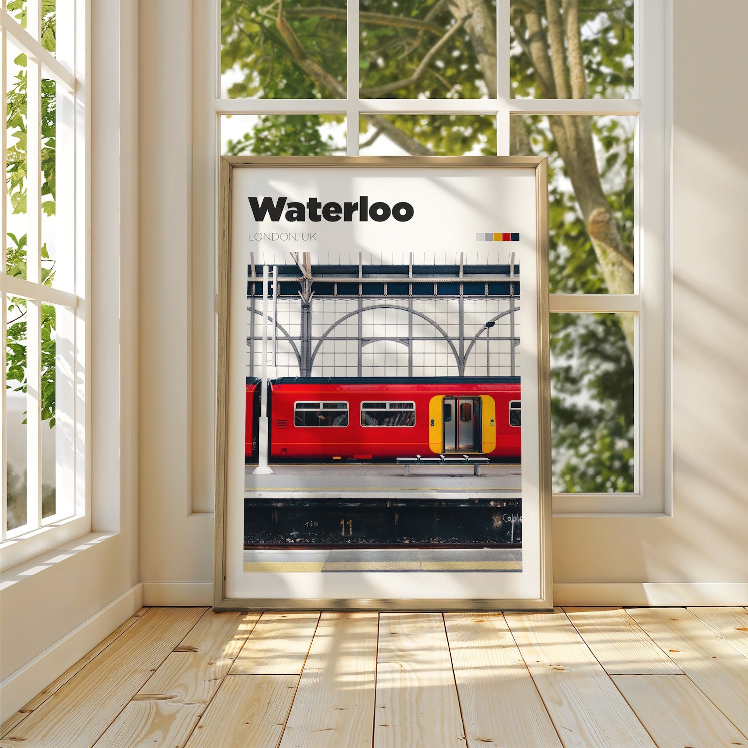 Waterloo Station Art Print