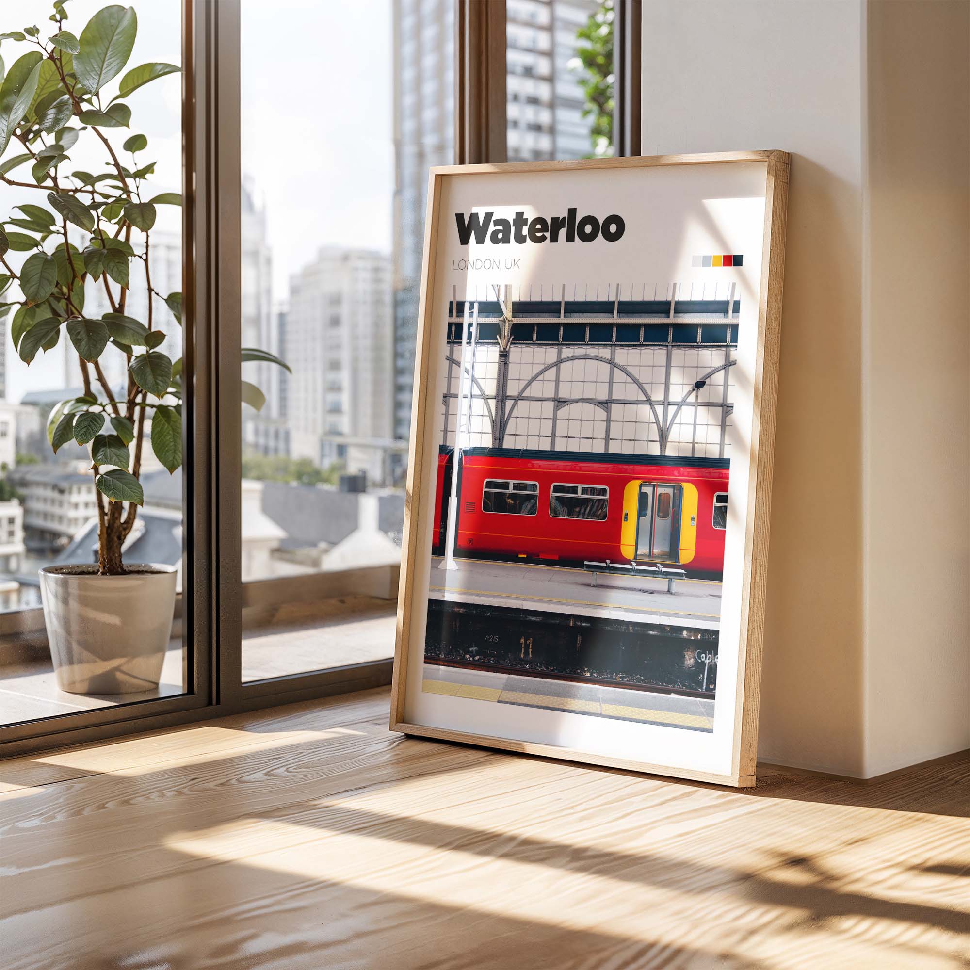 Waterloo Station Art Print