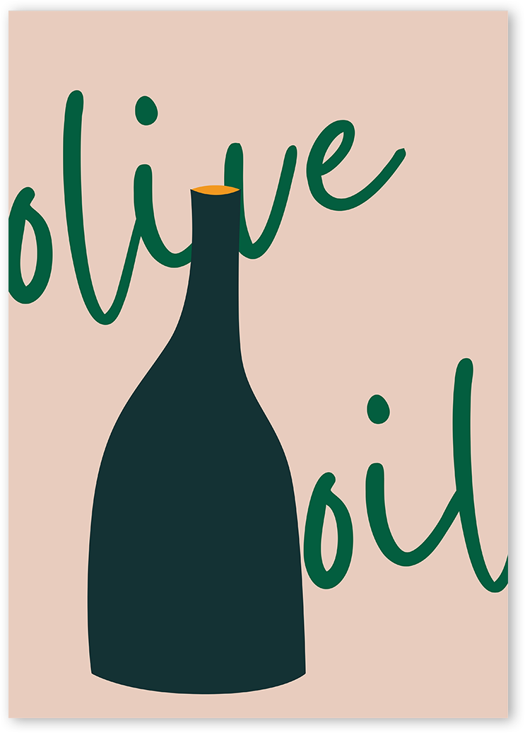 Olive Oil Art Print