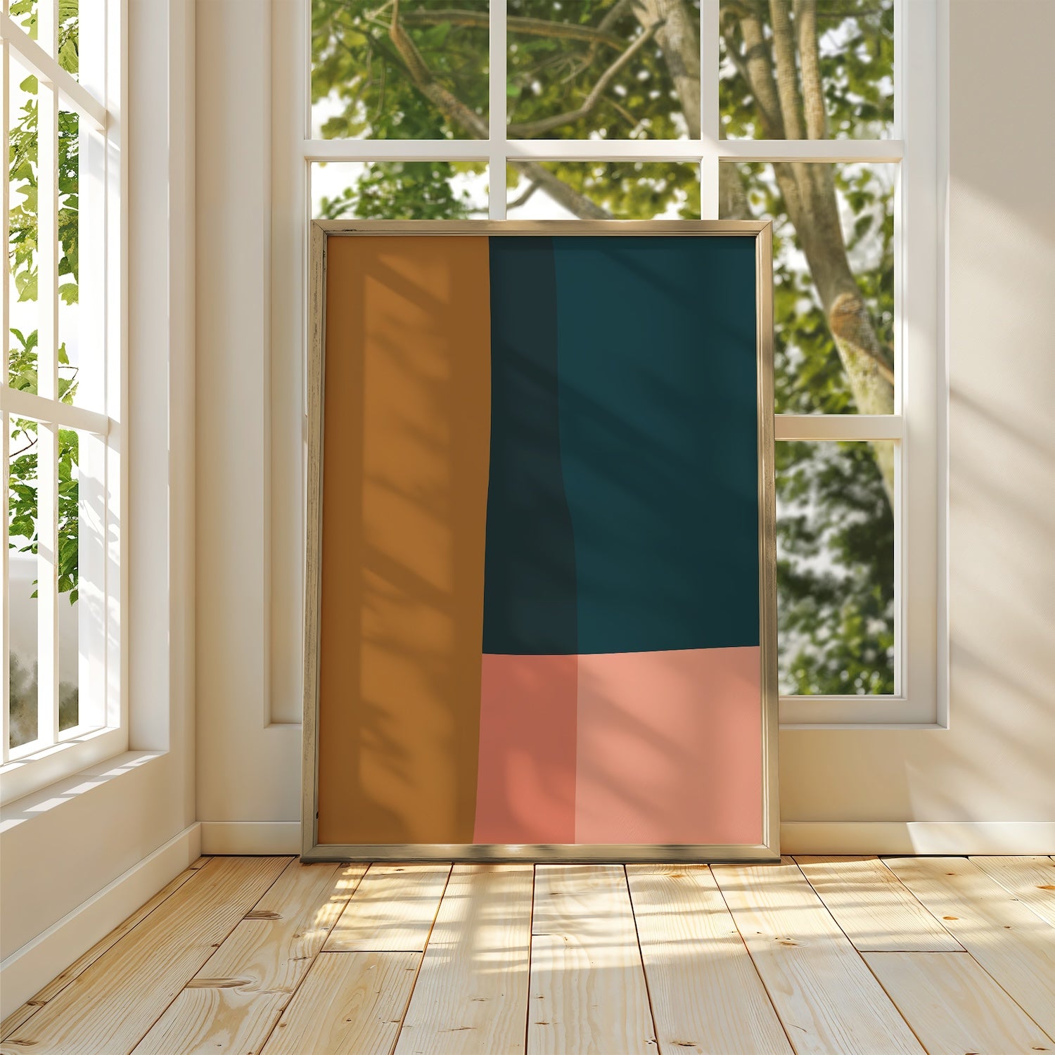 Abstract Blocks | Art Print Set of 3