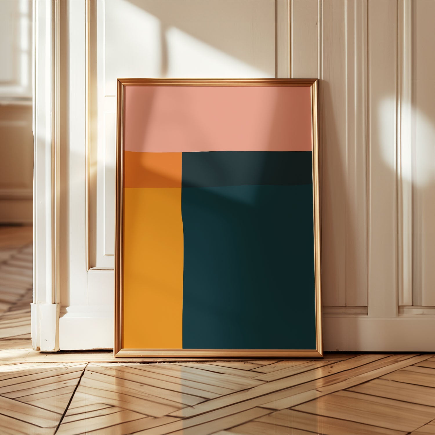 Abstract Blocks | Art Print Set of 3