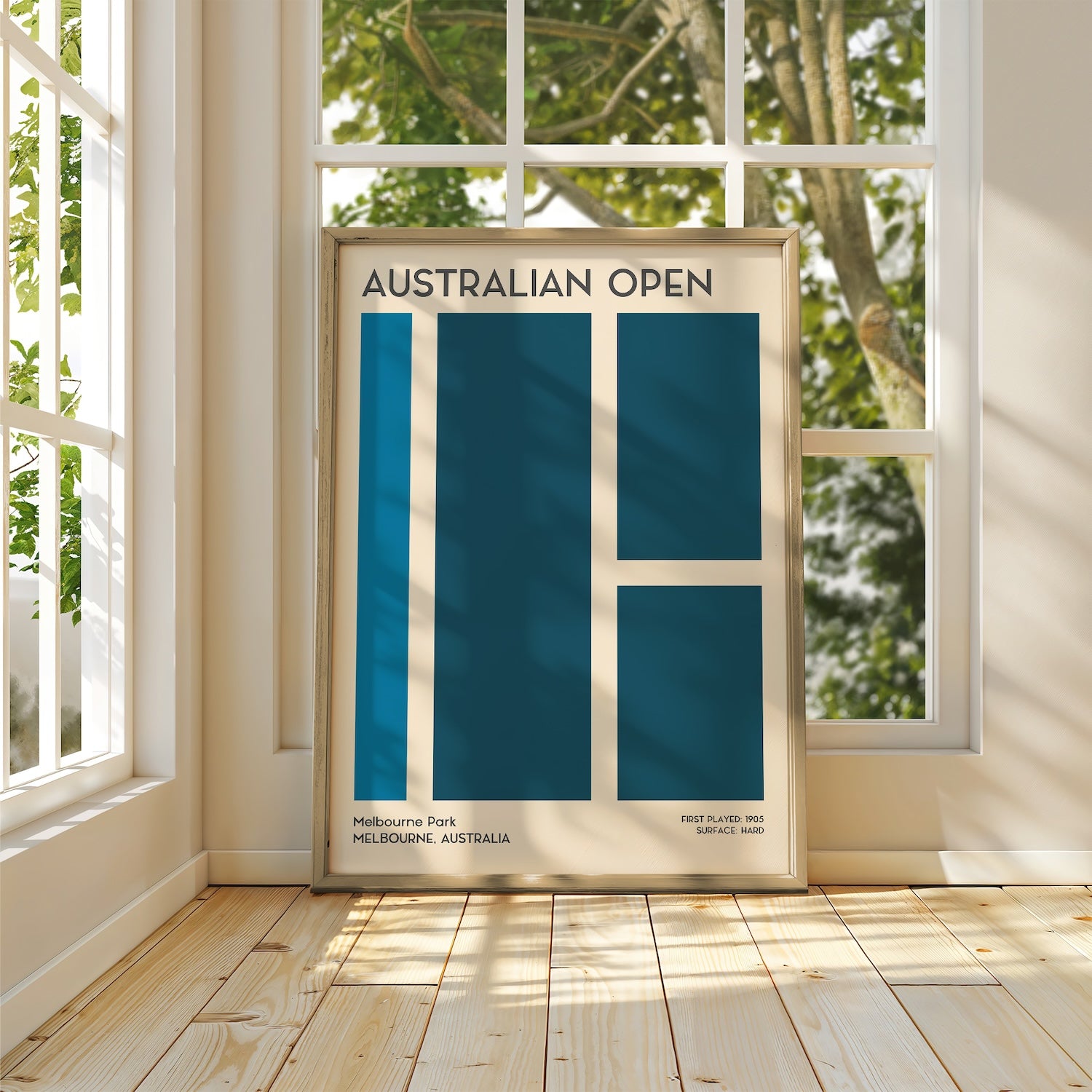 Australian Open Tennis Art Print