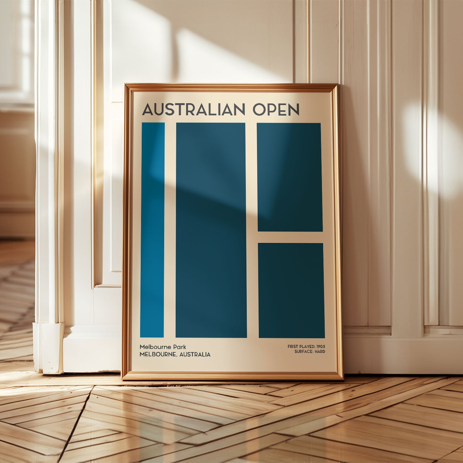 Australian Open Tennis Art Print
