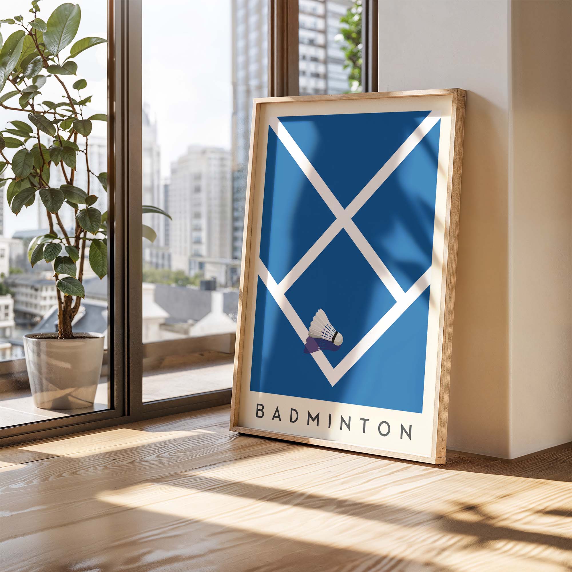 Badminton Art Print