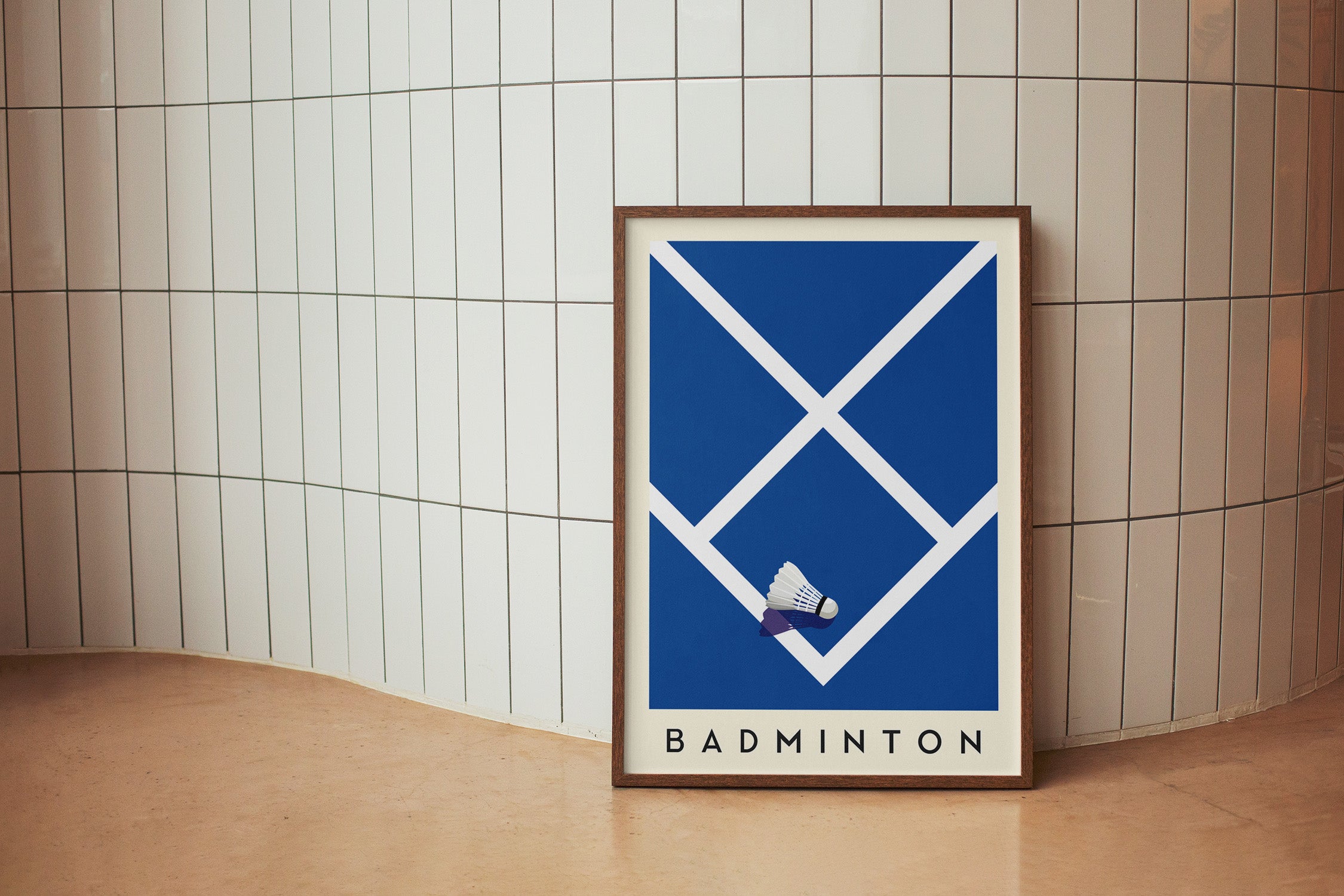 Badminton Art Print
