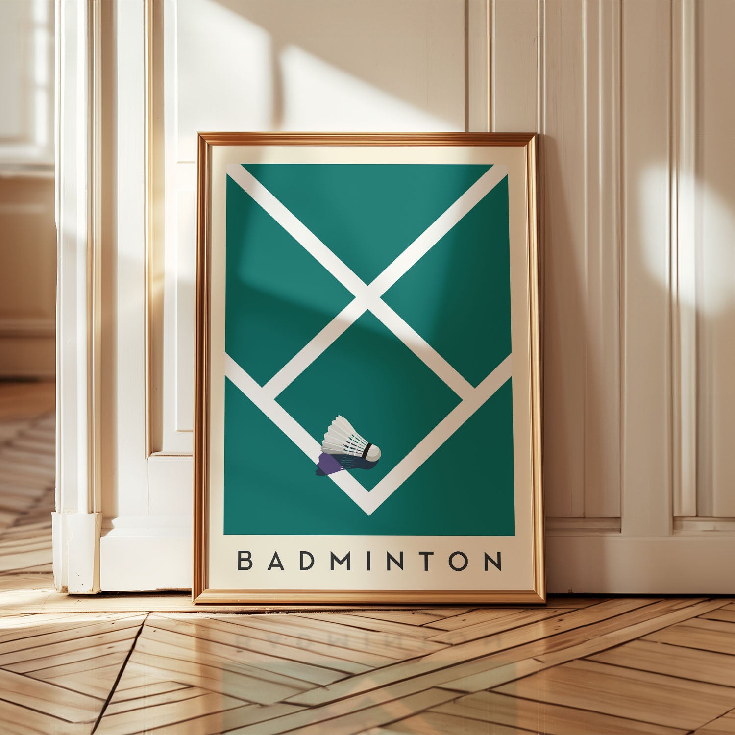 Badminton Art Print