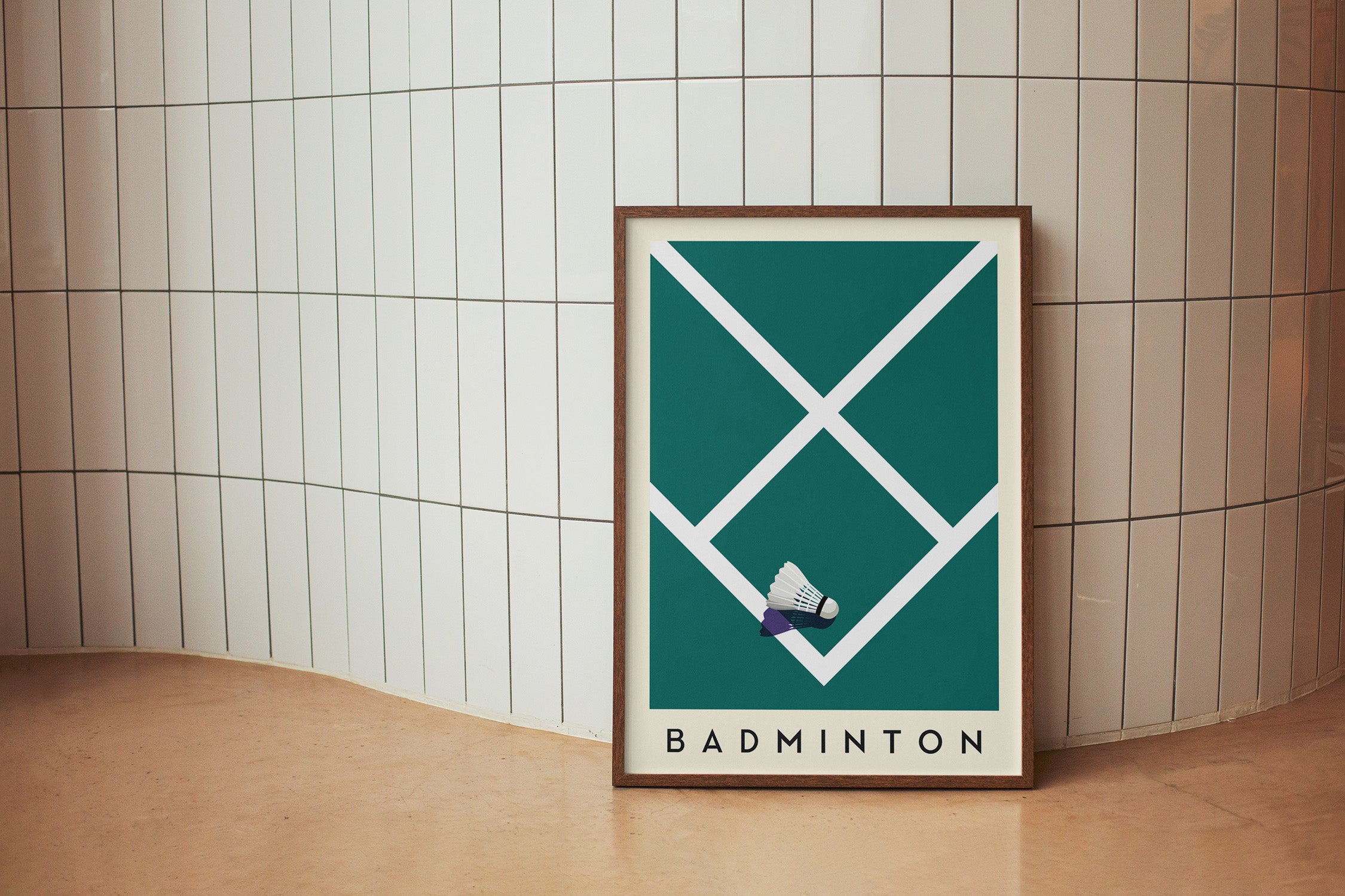 Badminton Art Print