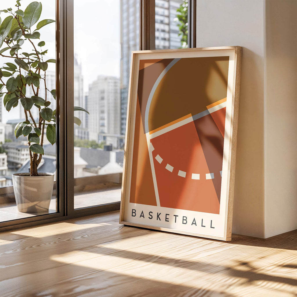 Basketball Art Print