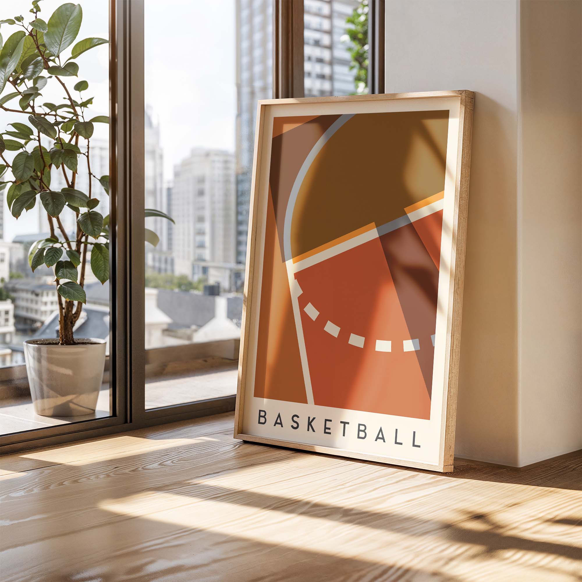 Basketball Art Print