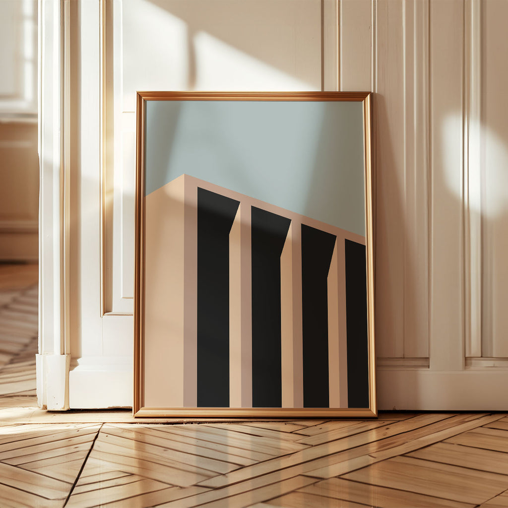 Bauhaus Architecture: Day | Art Print No.003
