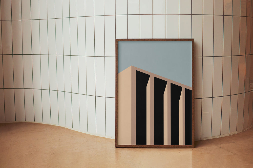 Bauhaus Architecture: Day | Set of 3