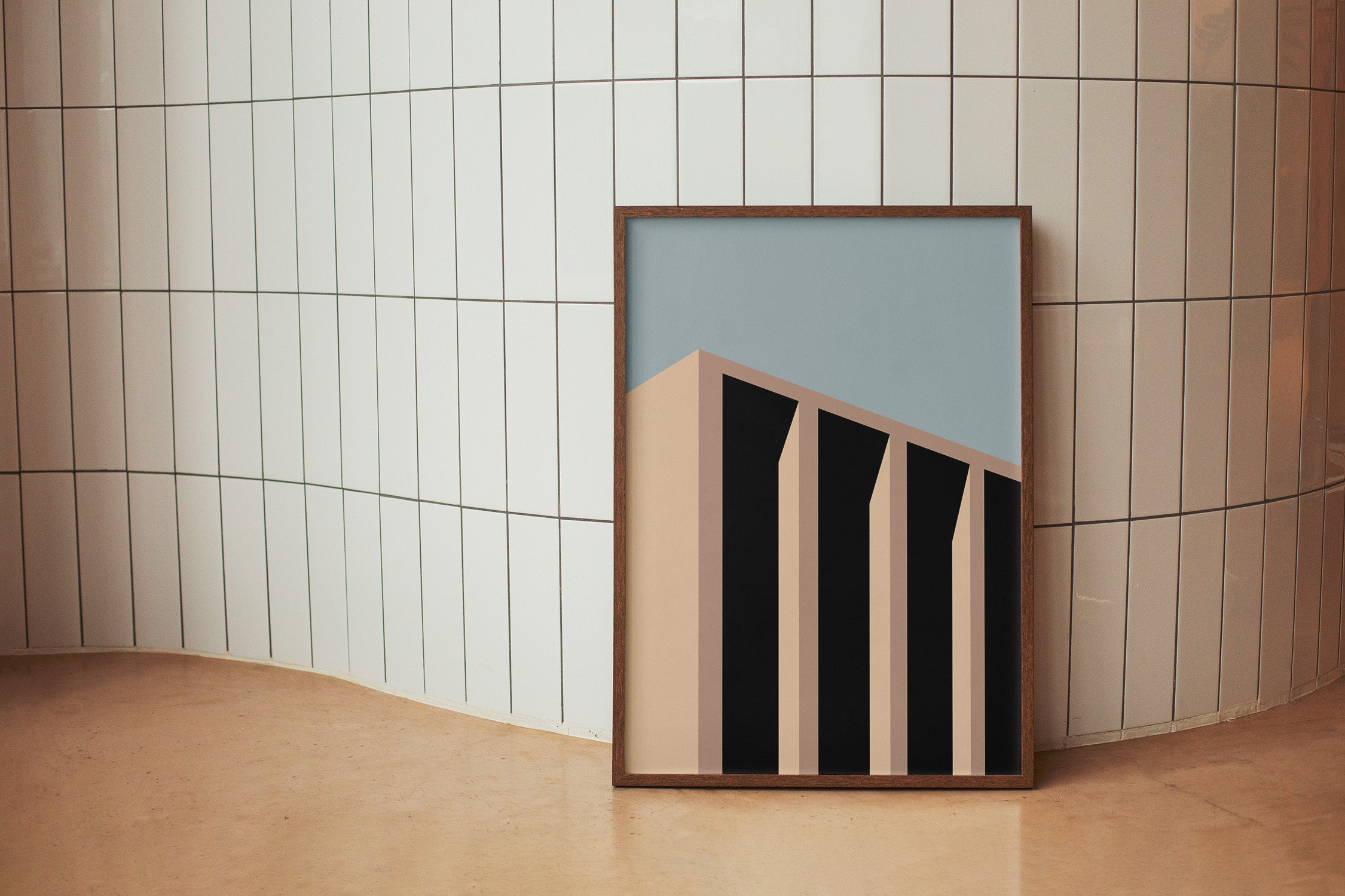 Bauhaus Architecture: Day | Set of 3