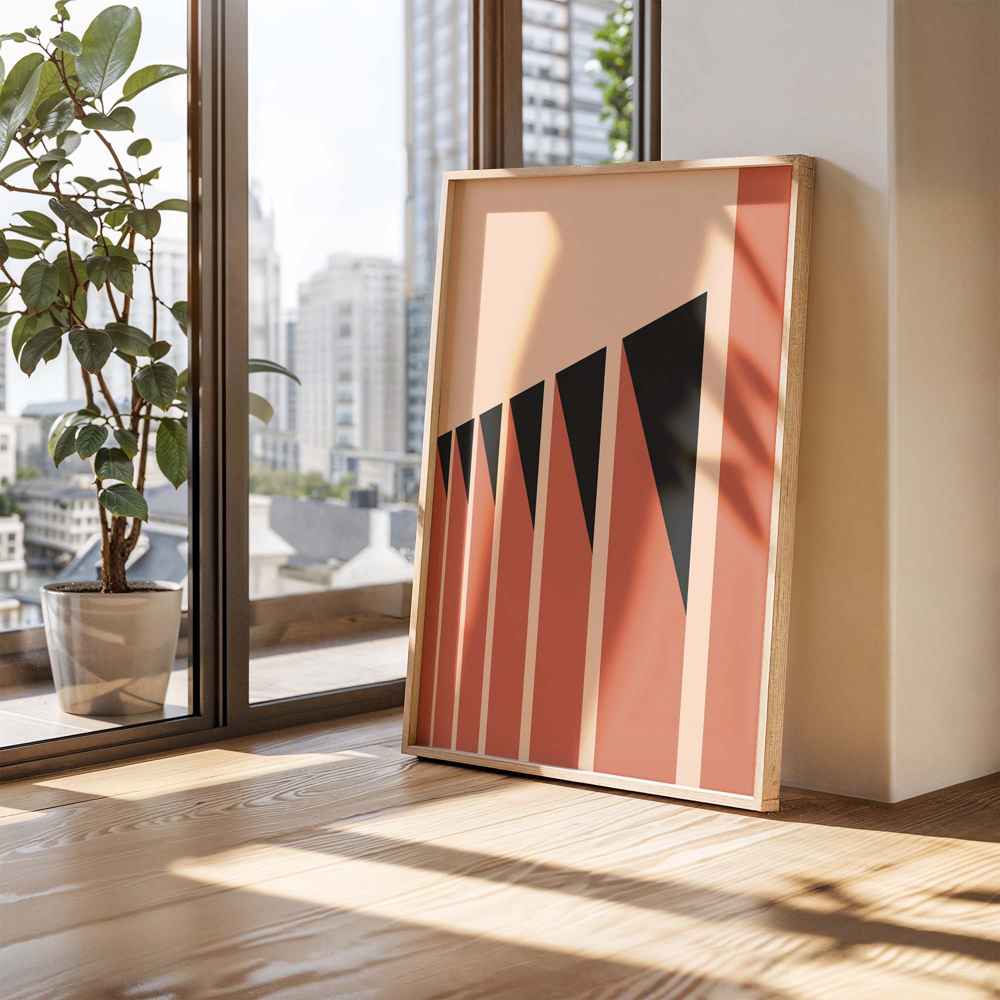 Bauhaus Architecture: Sunset | Art Print No.001