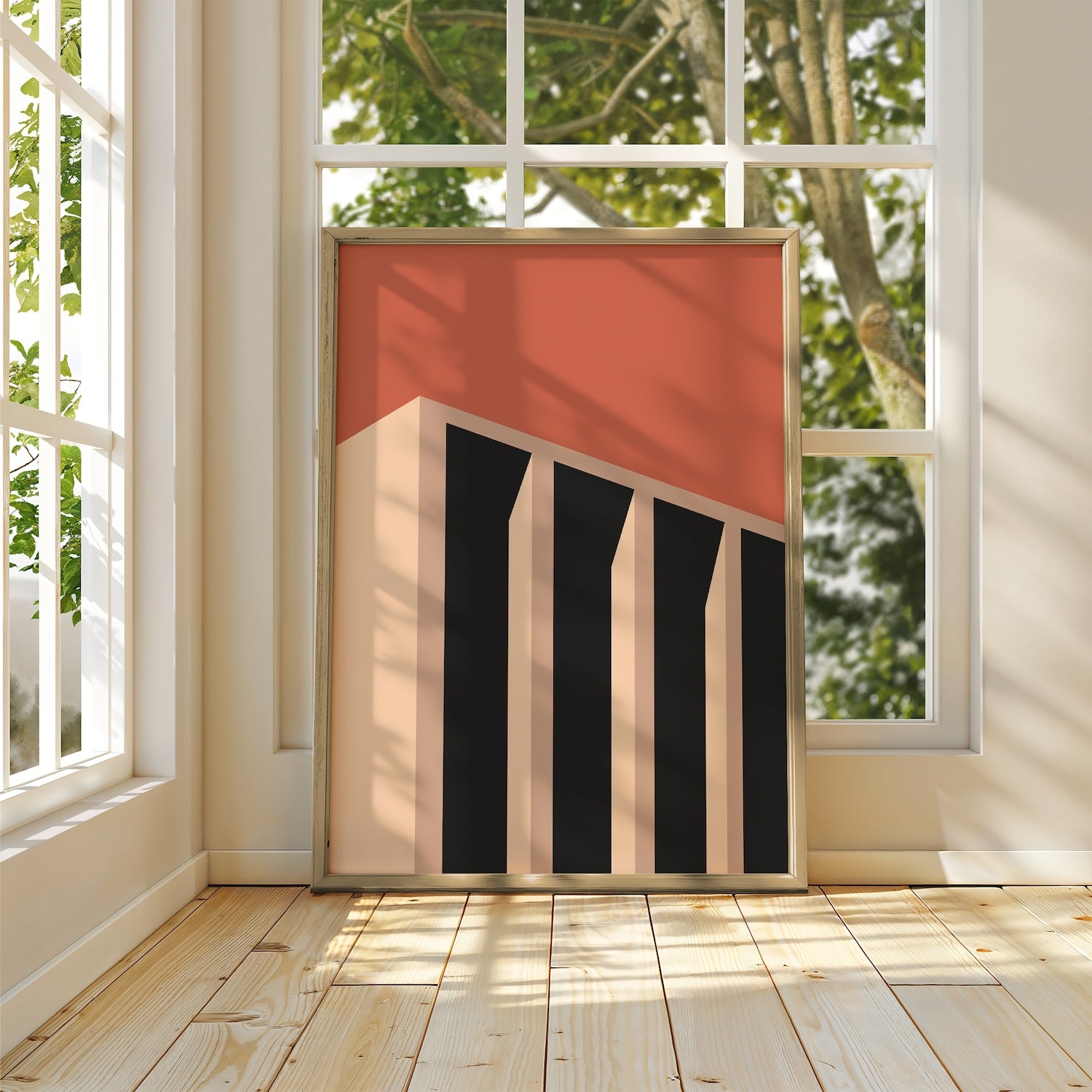 Bauhaus Architecture: Sunset | Art Print No.003