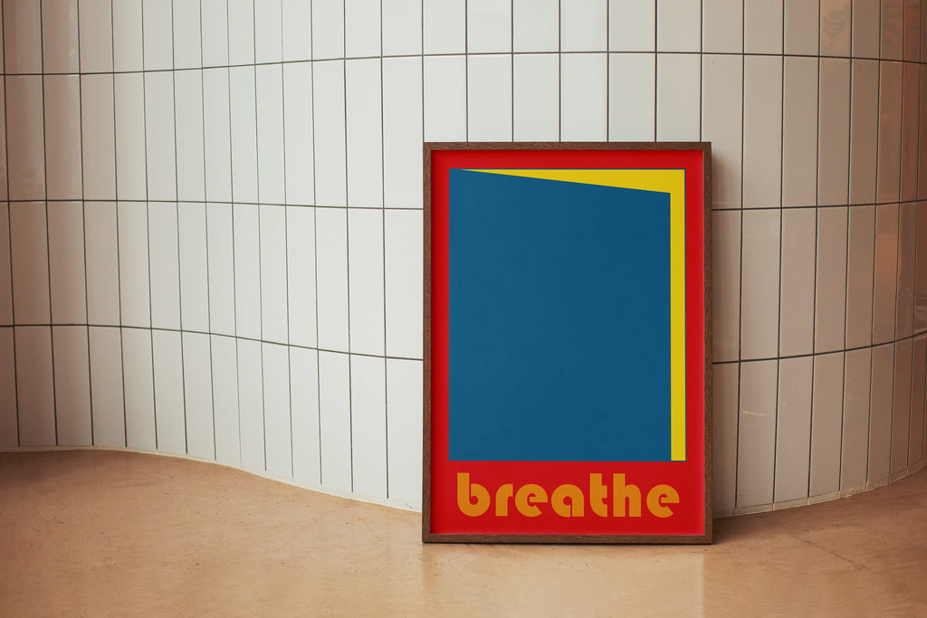 Breathe Art Print