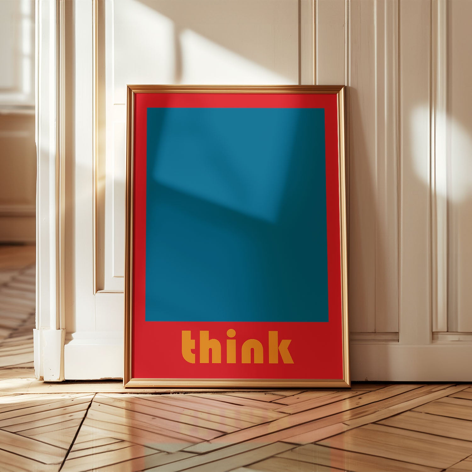 Think Art Print