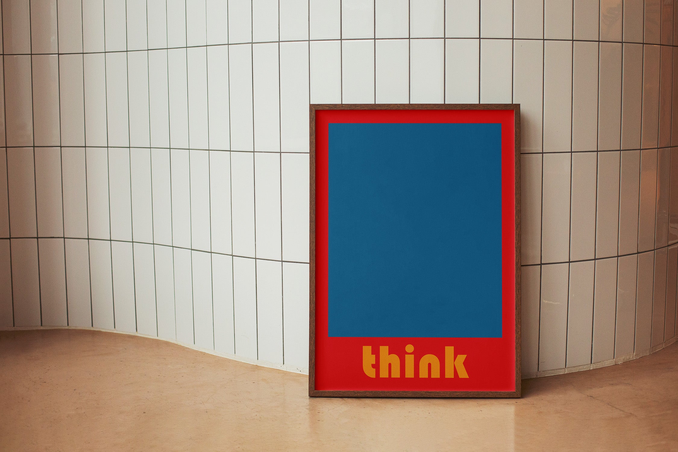 Think Art Print