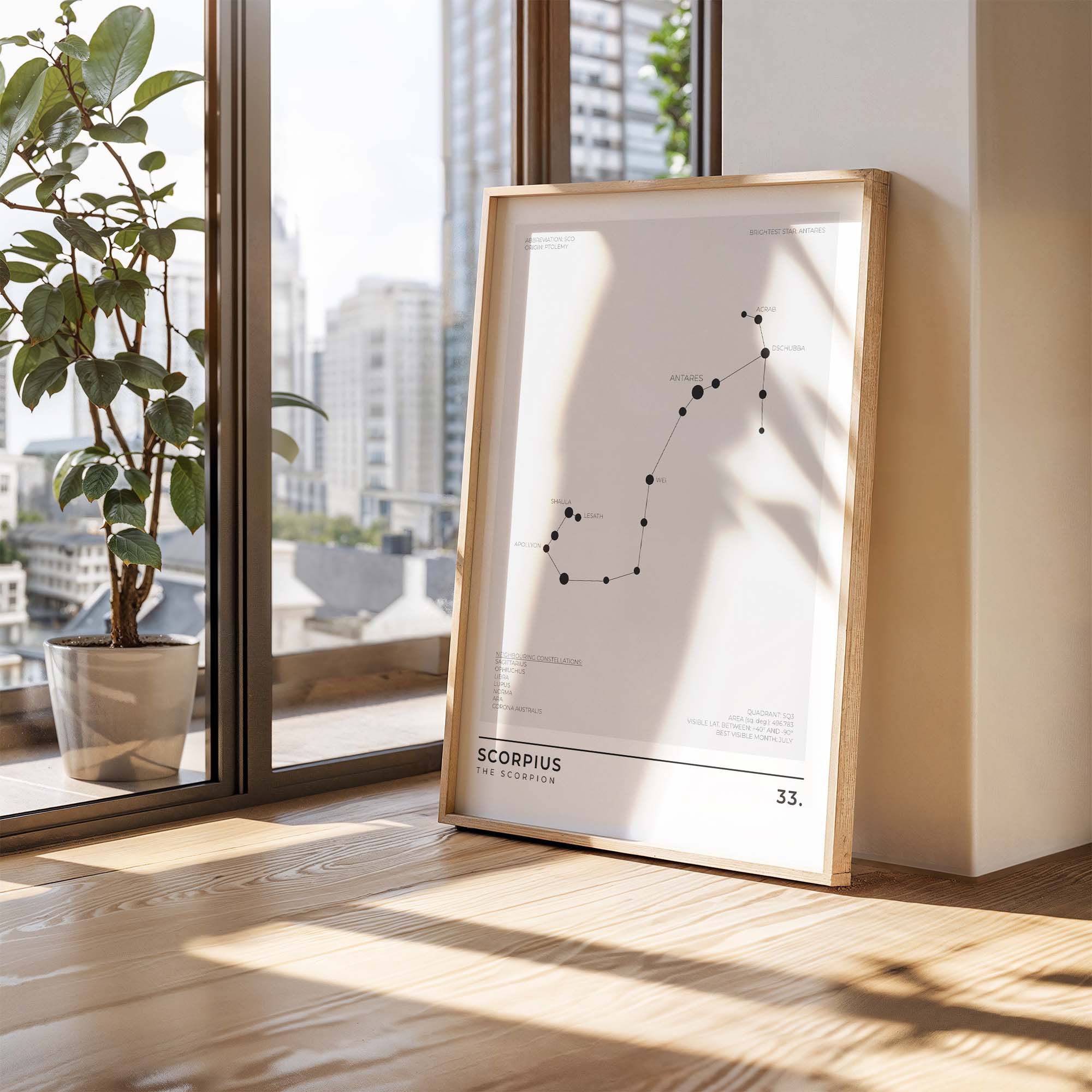 Scorpius Constellation Art Print